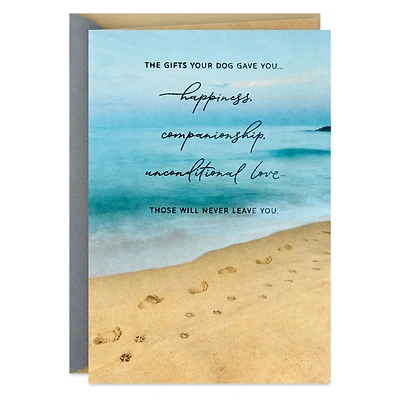 A Faithful Friend to Treasure Sympathy Card for Loss of Dog for only USD 5.59 | Hallmark