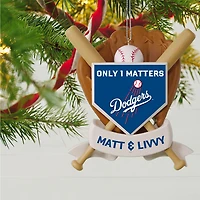 MLB Los Angeles Dodgers™ Baseball Personalized Ornament