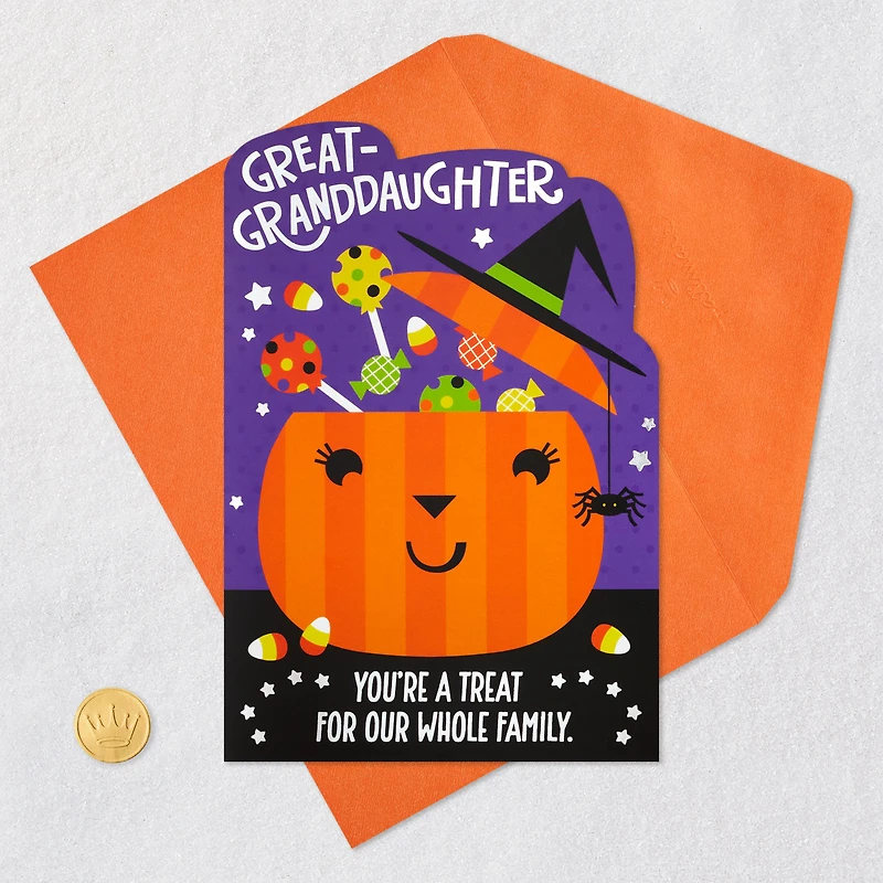 You're a Treat Halloween Card for Great-Granddaughter for only USD 2.99 | Hallmark