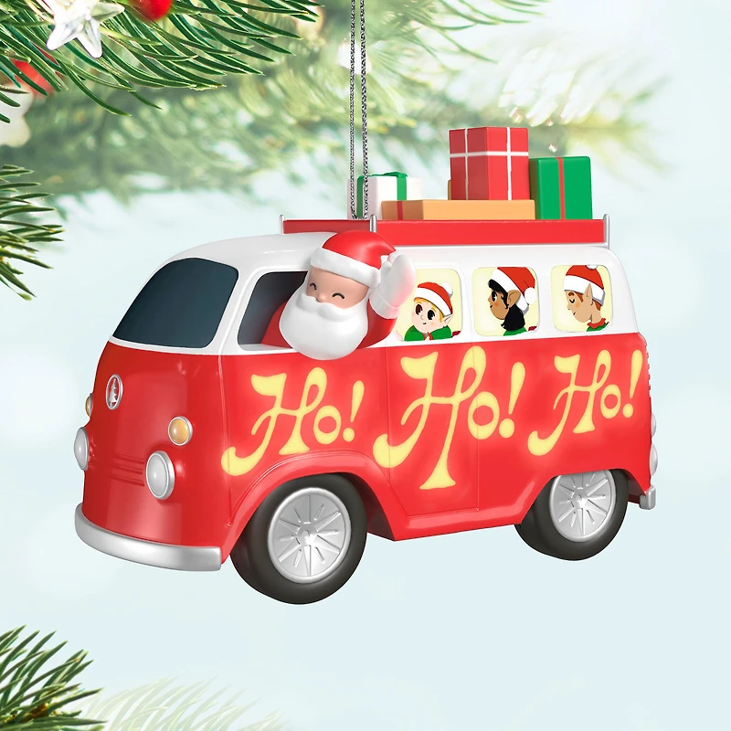 Here Comes Santa Claus Musical Ornament With Light for only USD 43.99 | Hallmark
