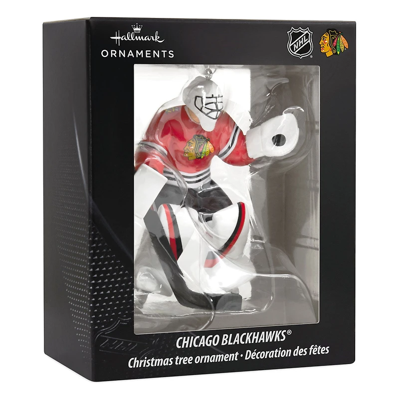 NHL Chicago Blackhawks® Goalie Hallmark Ornament for only USD 14.99 | Hallmark