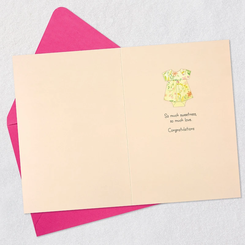 So Much Sweetness and Love New Baby Girl Card for only USD 7.59 | Hallmark