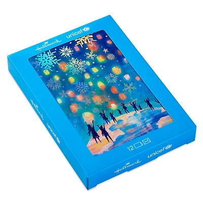 UNICEF Winter Lanterns Boxed Holiday Cards, Pack of 12 for only USD 12.50 | Hallmark