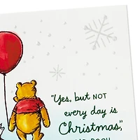 Disney Winnie the Pooh and Piglet Christmas Birthday Card for only USD 3.99 | Hallmark