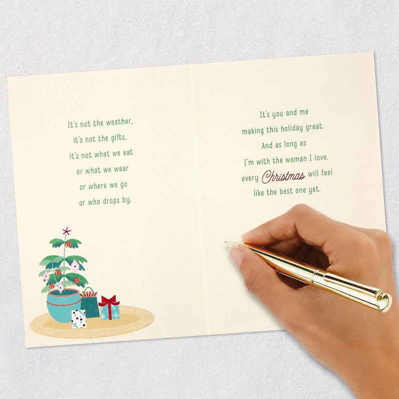 You're All I Need Romantic Christmas Card for Her for only USD 6.59 | Hallmark