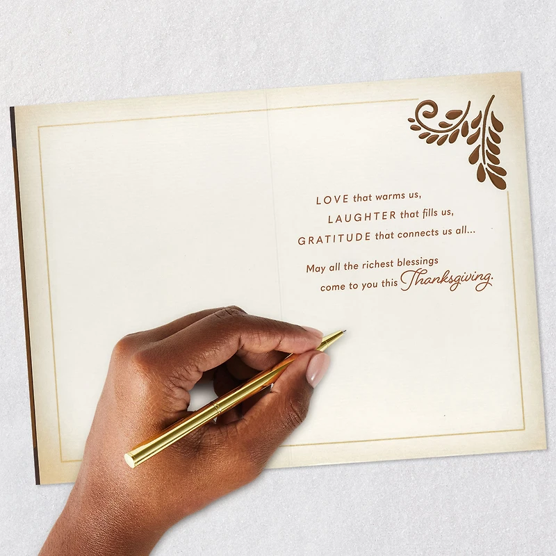 All the Richest Blessings Thanksgiving Card for only USD 5.99 | Hallmark
