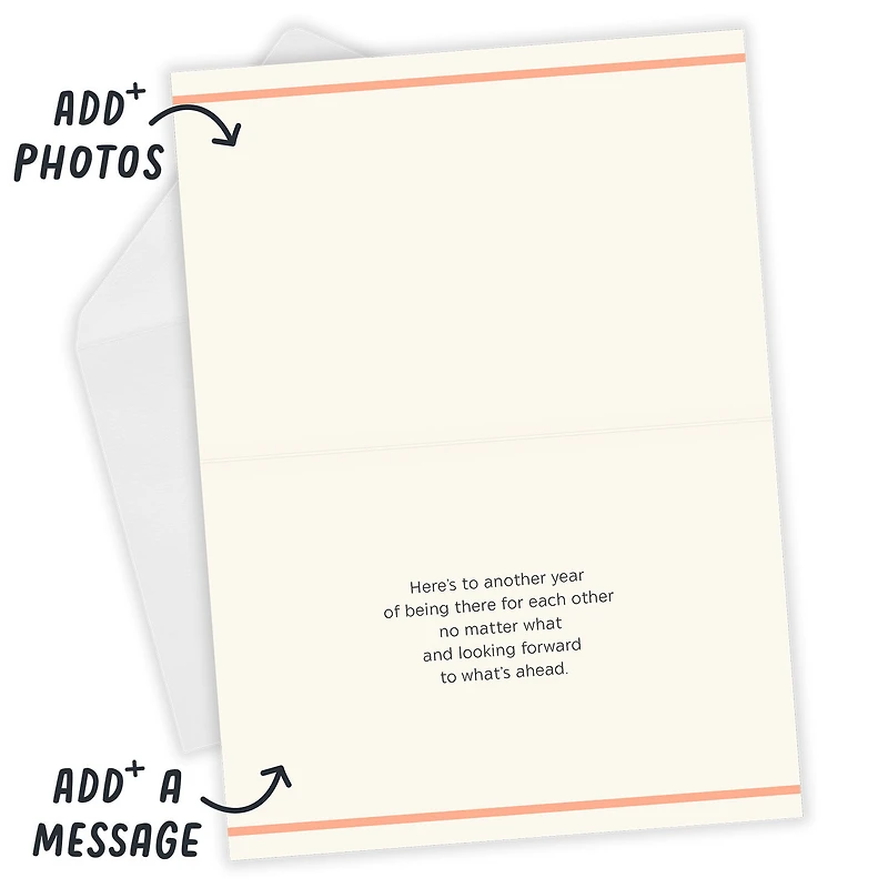 Personalized Always There for Each Other Anniversary Photo Card for only USD 4.99 | Hallmark