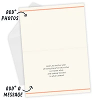 Personalized Always There for Each Other Anniversary Photo Card for only USD 4.99 | Hallmark