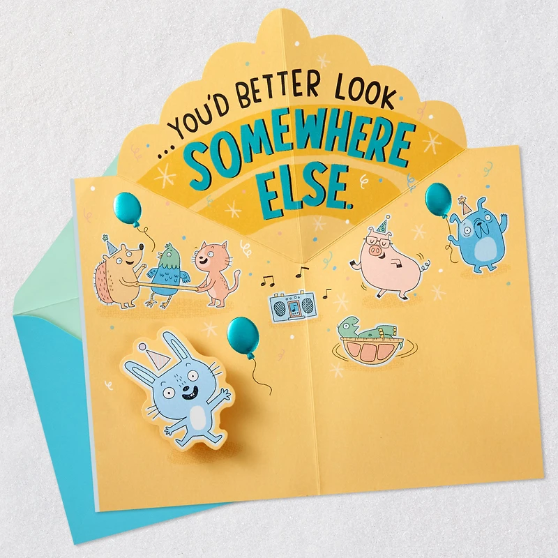 A Big Birthday Fuss Pop-Up Birthday Card for Like a Son for only USD 5.59 | Hallmark