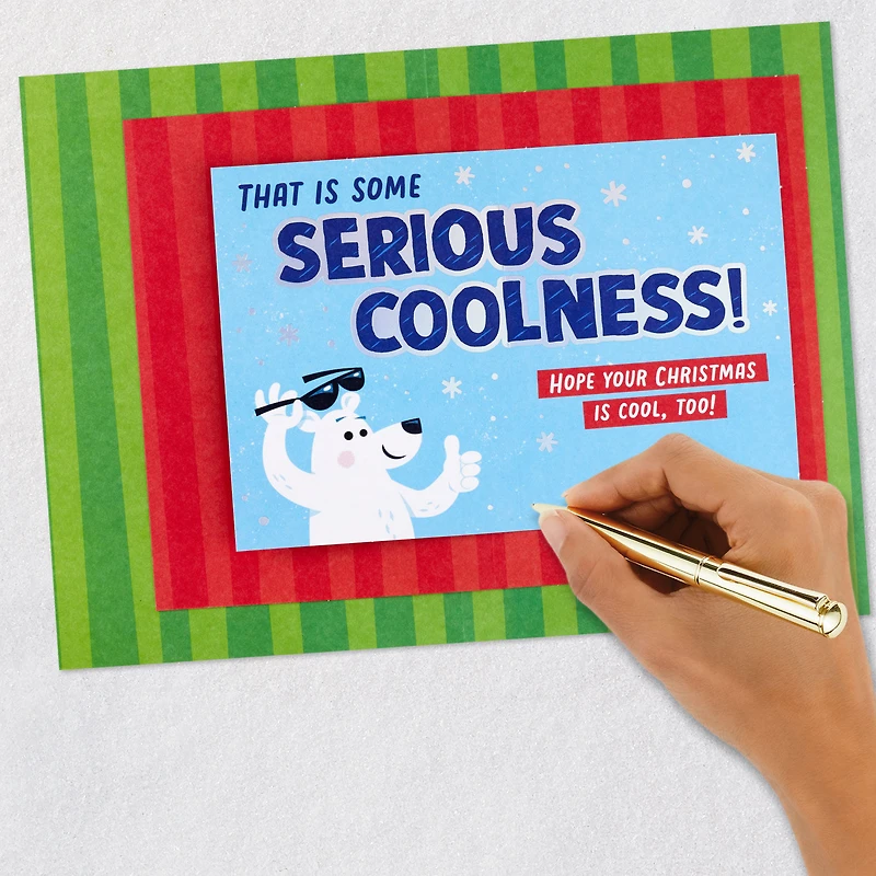 You're Cooler than a Polar Bear Christmas Card for Grandson for only USD 4.99 | Hallmark