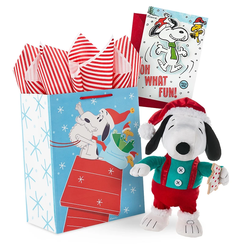 Peanuts® Santa Snoopy Gift Set for only USD 1.99-44.99 | Hallmark