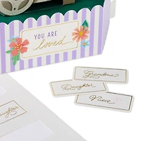 You Are Loved Flowers in Cart 3D Pop-Up Mother's Day Card for only USD 9.99 | Hallmark