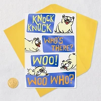 Woo Hoo Knock Knock Joke Funny Birthday Card for only USD 2.50 | Hallmark