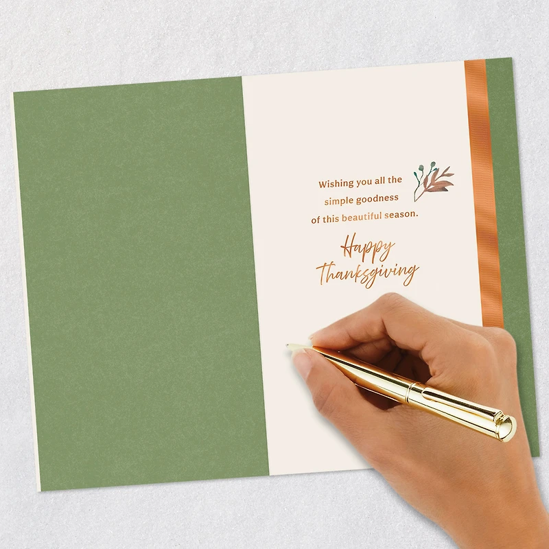 Wishing You All the Goodness of the Season Thanksgiving Card for only USD 3.99 | Hallmark