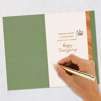 Wishing You All the Goodness of the Season Thanksgiving Card for only USD 3.99 | Hallmark