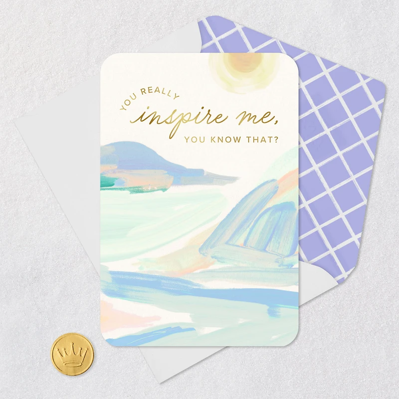 You Really Inspire Me Card for only USD 2.99 | Hallmark