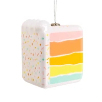 Rainbow Slice of Cake Shatterproof Hallmark Ornament for only USD 9.49 | Hallmark