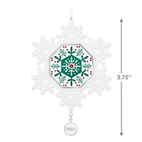 Snowflake 2025 Porcelain Ornament for only USD 24.99 | Hallmark