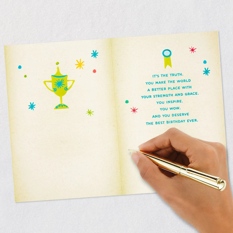 Awesome and Incredible Birthday Card for Granddaughter for only USD 4.99 | Hallmark