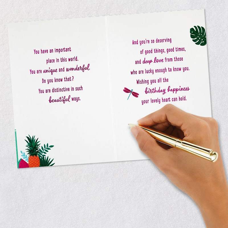 Unique and Wonderful Birthday Card for Goddaughter for only USD 4.59 | Hallmark