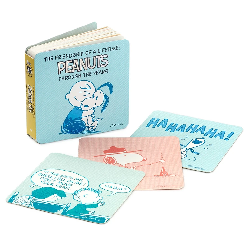 Peanuts® 75th Anniversary Friendship of a Lifetime Coaster Book for only USD 16.99 | Hallmark
