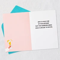Guardian Angel Spa Day Funny Birthday Card for only USD 4.49 | Hallmark