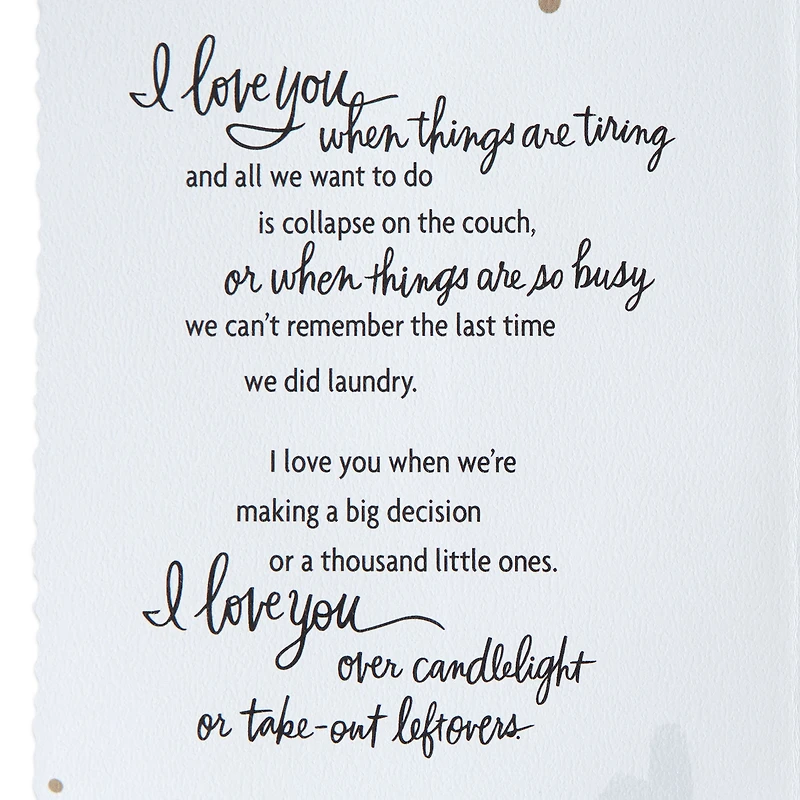 Love You Literally All the Time Anniversary Card for Spouse for only USD 7.99 | Hallmark