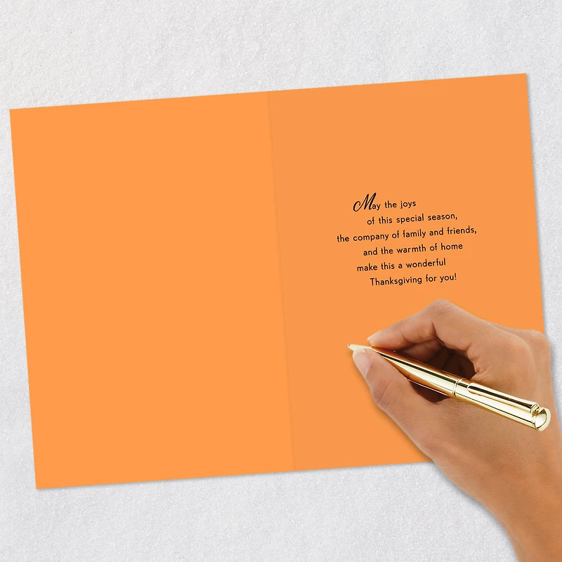 Joys of the Season Thanksgiving Card for only USD 0.99 | Hallmark
