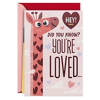 Long on Fun Giraffe Valentine's Day Card for Kids for only USD 5.99 | Hallmark