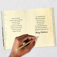 Our Love Is a Gift Romantic Christmas Card for Her for only USD 6.59 | Hallmark