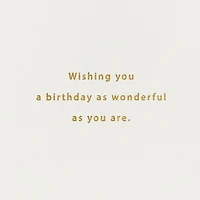 Loved and Lovely Birthday Card With Detachable Wreath for only USD 14.99 | Hallmark