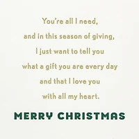 You're the Greatest Gift Christmas Card for Husband for only USD 5.99 | Hallmark