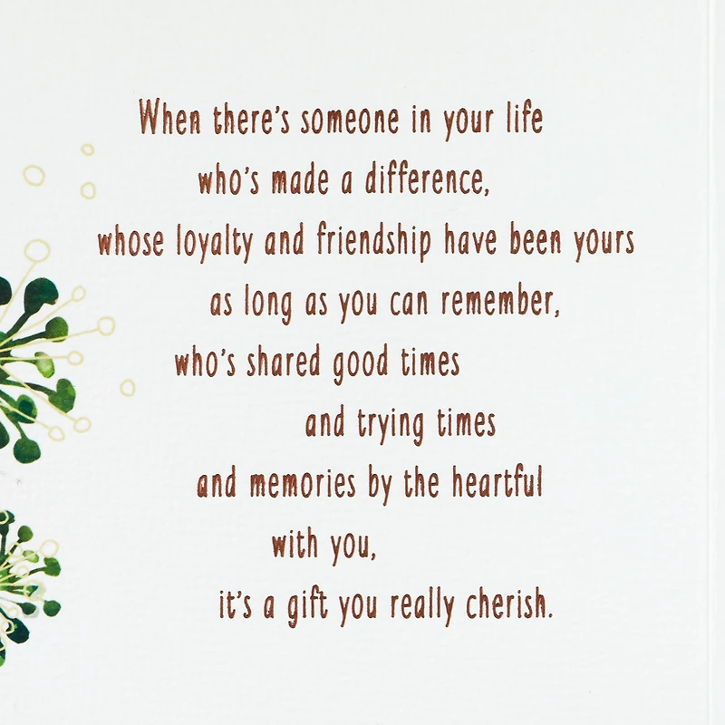 I Cherish Our Friendship Birthday Card for Brother for only USD 5.59 | Hallmark