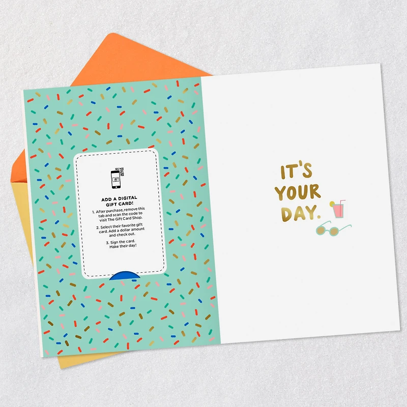 Treat Your Self Gift Card Greeting Card for only USD 4.99 | Hallmark
