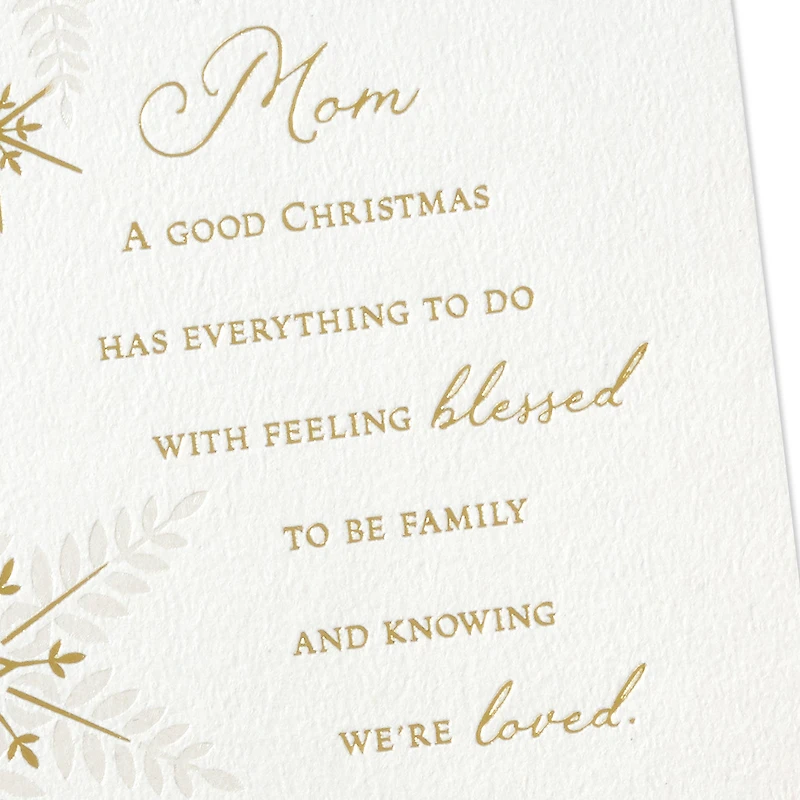 Blessed to Be Family Christmas Card for Mom for only USD 5.99 | Hallmark