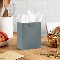 6.5" Solid Gray Small Gift Bag for only USD 2.49 | Hallmark