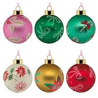 Lacey Chabert Collection Glass Hallmark Ornaments, Set of 6 for only USD 45.99 | Hallmark