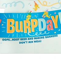 Peanuts® Snoopy and Woodstock Burpday Banner Funny Birthday Card for only USD 5.99 | Hallmark