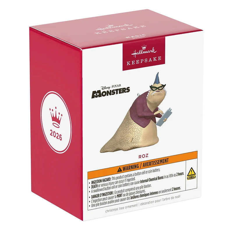 Disney/Pixar Monsters, Inc. Roz Ornament With Sound for only USD 26.99 | Hallmark