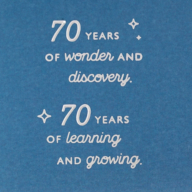 Celebrating You 70th Birthday Card for only USD 2.99 | Hallmark