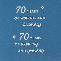 Celebrating You 70th Birthday Card for only USD 2.99 | Hallmark