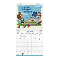 Peanuts® Happiness and Fun 2027 Inspirational 12-Month Mini Wall Calendar, 7x7 for only USD 8.99 | Hallmark