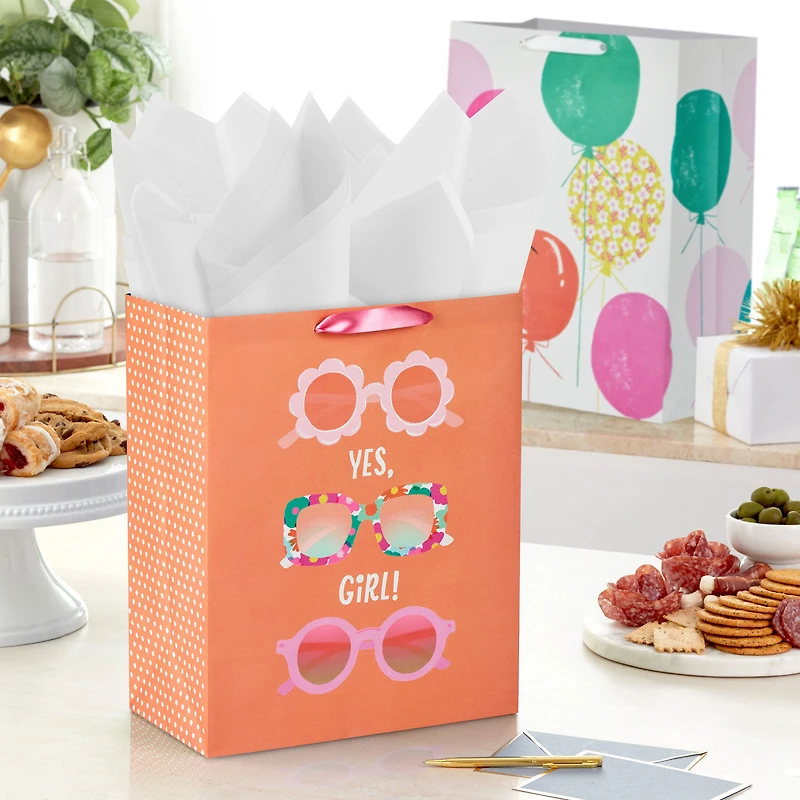 Sunglasses and Balloons 2-Pack Birthday Gift Bag Bundle for only USD 8.99 | Hallmark