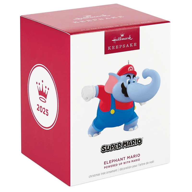 Nintendo Powered Up With Mario Elephant Mario Ornament for only USD 23.99 | Hallmark
