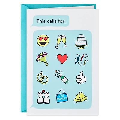 This Calls for Congrats Wedding Card for only USD 4.49 | Hallmark