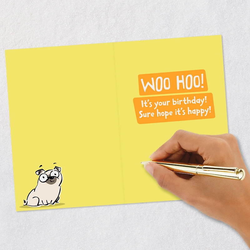 Woo Hoo Knock Knock Joke Funny Birthday Card for only USD 2.50 | Hallmark
