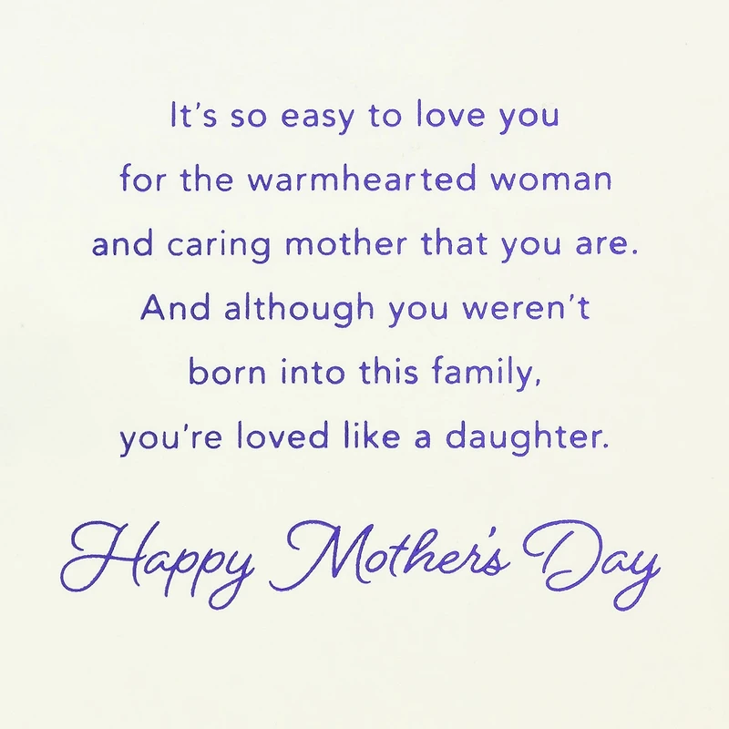 So Easy to Love You Mother's Day Card for Daughter-in-Law for only USD 4.59 | Hallmark