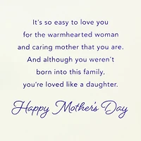 So Easy to Love You Mother's Day Card for Daughter-in-Law for only USD 4.59 | Hallmark