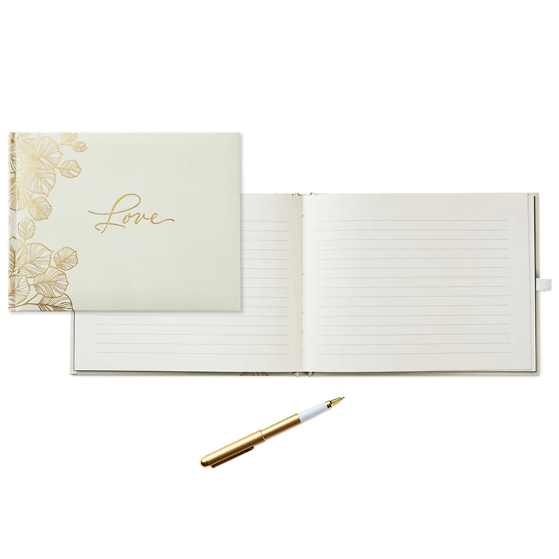 Love Wedding Guest Book With Pen for only USD 26.99 | Hallmark