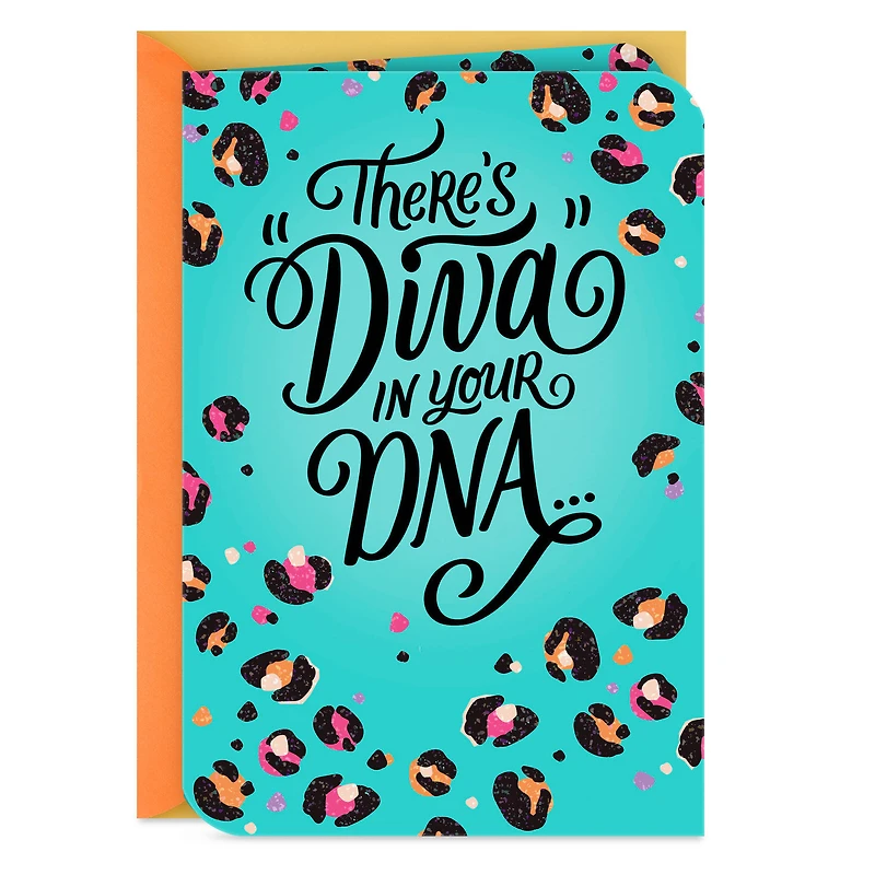 Diva in Your DNA Birthday Card for Her for only USD 3.99 | Hallmark